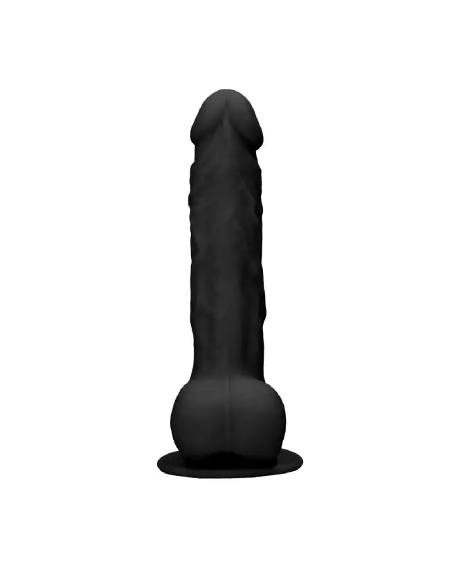 Photo de Silicone Dildo RealRock 24 cm avec testicules pour expérience réaliste-4