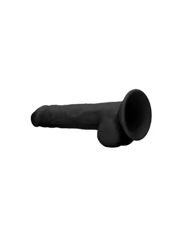 Photo de Silicone Dildo RealRock 24 cm avec testicules pour expérience réaliste-6