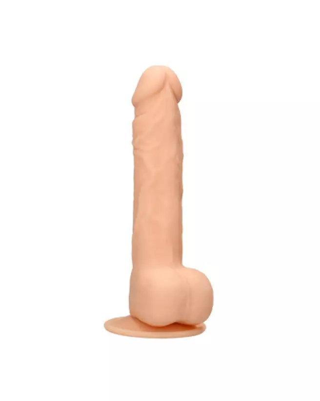 Dildo réaliste en silicone RealRock avec testicules 9 pouces-1