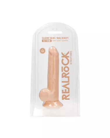 Dildo réaliste en silicone RealRock avec testicules 9 pouces-2