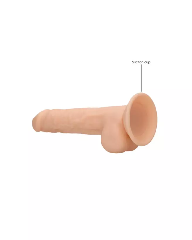 Dildo réaliste en silicone RealRock avec testicules 9 pouces-6