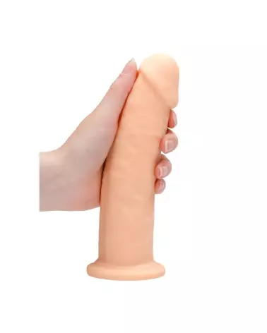 Dildo réaliste en silicone 9 pouces RealRock by Shots sans testicules-7