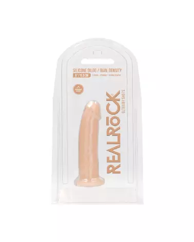Dildo réaliste en silicone 15 cm RealRock by Shots sans testicules-2