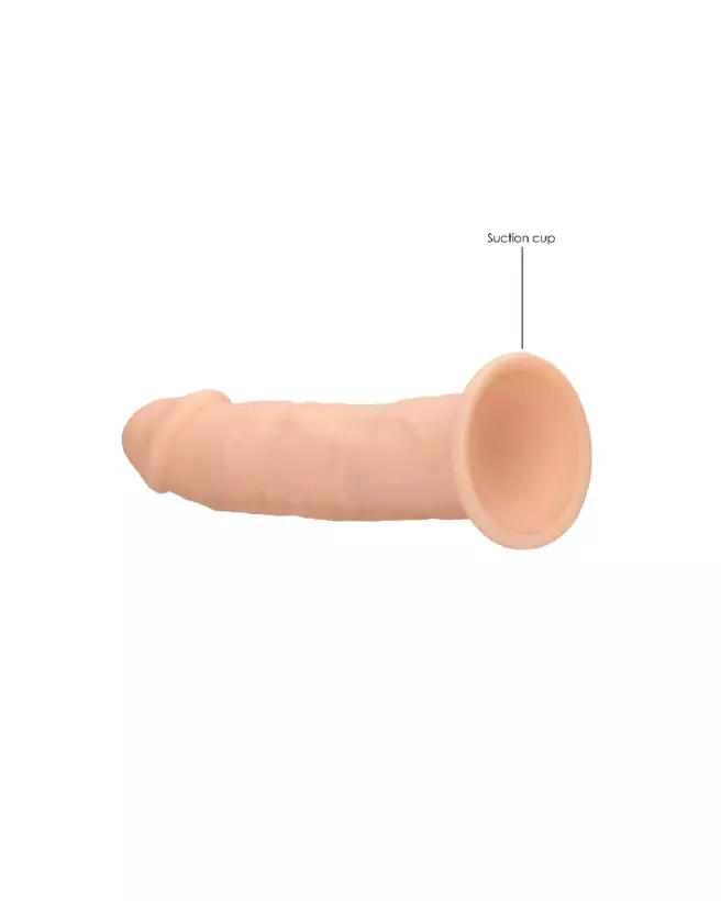 Dildo réaliste en silicone 15 cm RealRock by Shots sans testicules-6