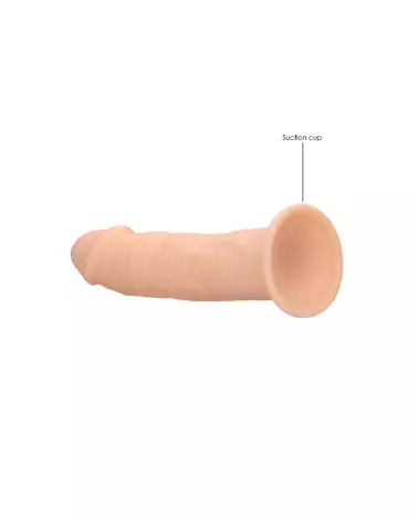 Dildo réaliste en silicone 15 cm RealRock by Shots sans testicules-6