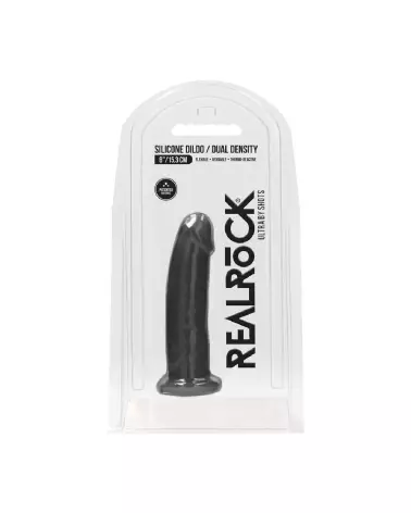 Dildo réaliste en silicone RealRock 15 cm sans testicules-2