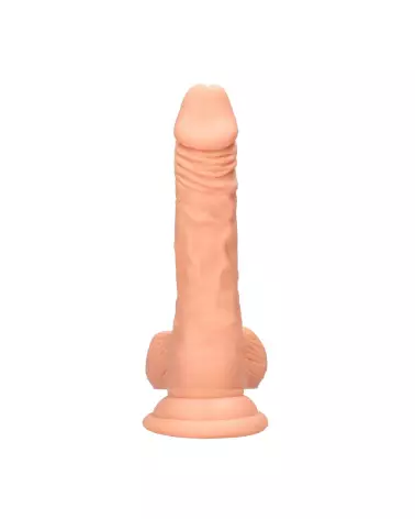 Dong réaliste avec testicules 7 pouces RealRock by Shots en silicone-4