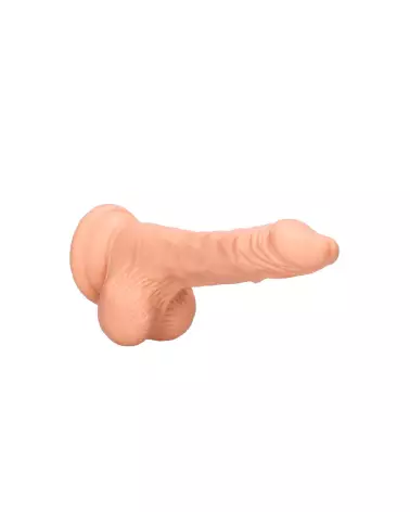 Dong réaliste avec testicules 7 pouces RealRock by Shots en silicone-5