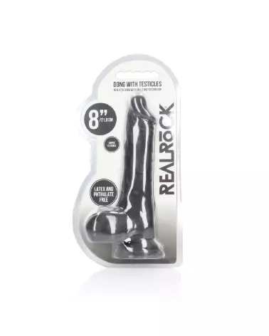 Image du Dong with Testicles 20 cm de RealRock by Shots, sextoy réaliste et détaillé-2