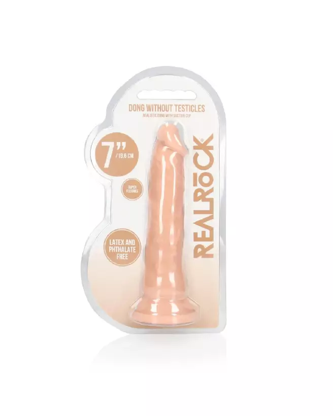Dong sans Testicules 7/17 cm RealRock Sextoy Réaliste Haute Qualité-2