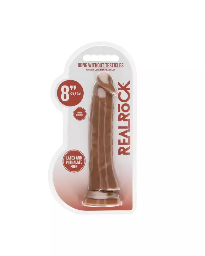 Image Dong Realiste sans Testicules RealRock 20 cm-2