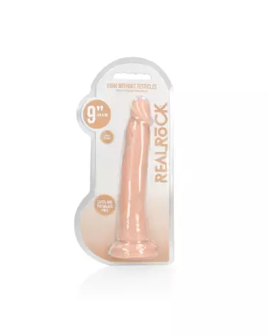 Dong réaliste sans testicules 23cm RealRock by Shots pour expérience authentique-2