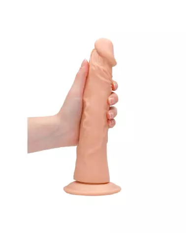 Dong réaliste sans testicules 23cm RealRock by Shots pour expérience authentique-7