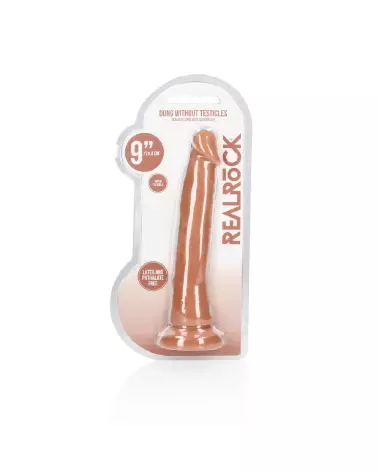Dong Réaliste 23cm sans Testicules RealRock by Shots-2