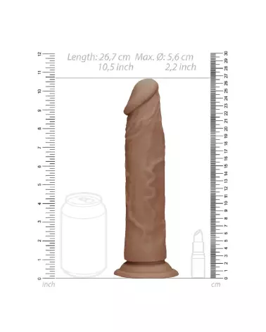 Image du Dong RealRock sans testicules 25 cm - Sextoy réaliste et durable-7