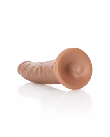 Dildo réaliste Slim avec ventouse de RealRock by Shots-5