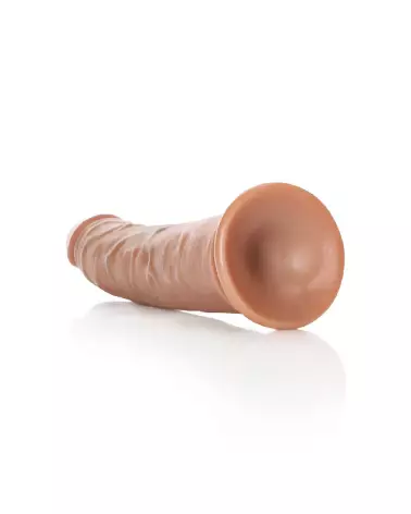 Image de Slim Realistic Dildo avec ventouse de RealRock, sextoy réaliste et flexible-5