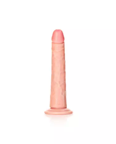 Dildo réaliste Slim avec ventouse de RealRock by Shots, 20.5 cm-3