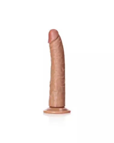 Image du Dildo Réaliste Slim avec Ventouse de RealRock by Shots, taille 20.5 cm-4