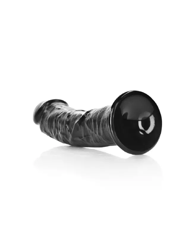 Dildo réaliste courbé RealRock avec ventouse pour expérience intime optimale-5