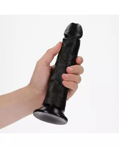 Photo de Dildo Réaliste Courbé RealRock avec Ventouse-7