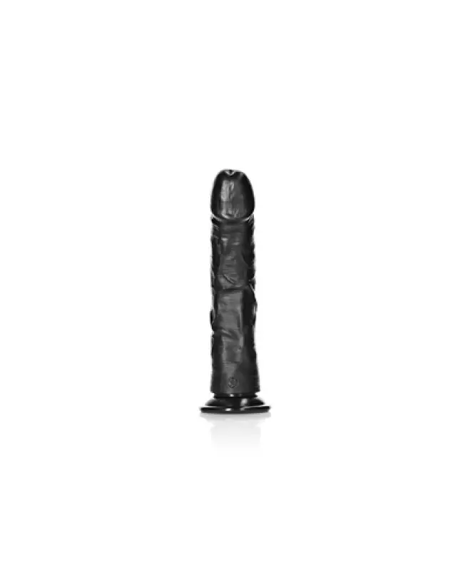 Image du Dildo Réaliste Courbé RealRock avec Ventouse - 25,5 cm-1