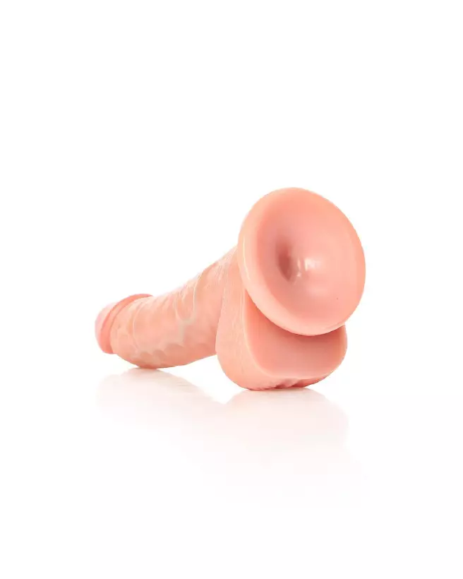 Image Dildo Réaliste Courbé RealRock avec Ventouse-5