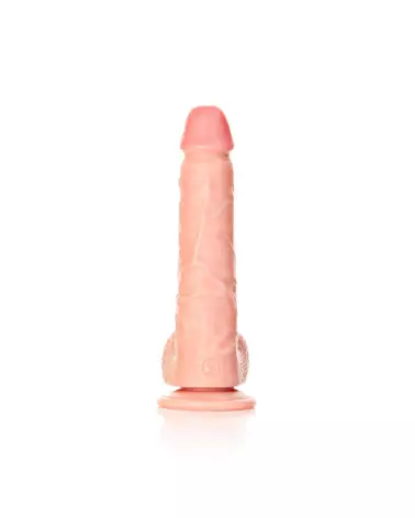 Image du dildo réaliste avec ventouse et testicules de RealRock by Shots - 18 cm-3