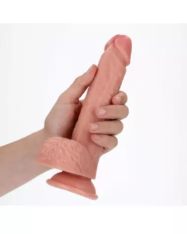 Image du Dildo Réaliste RealRock avec Ventouse et Testicules - 20,5 cm-7