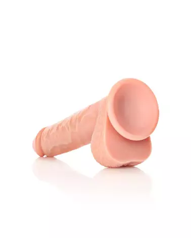 Dildo réaliste RealRock avec testicules et ventouse, sextoy 25,5 cm-5