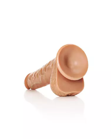 Dildo réaliste avec ventouse et testicules RealRock by Shots-5