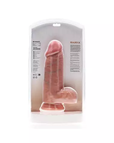 Extra Thick Straight with Balls 9 Inch Flesh RealRock Sextoy Réaliste-3