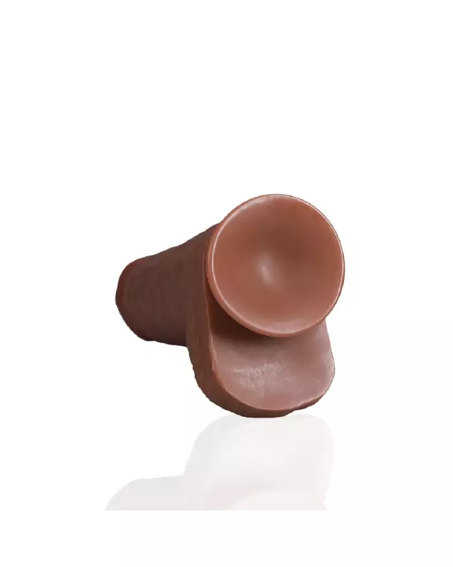Extra Thick Straight with Balls 10 inch Tan RealRock by Shots Realistic Dildo-5
