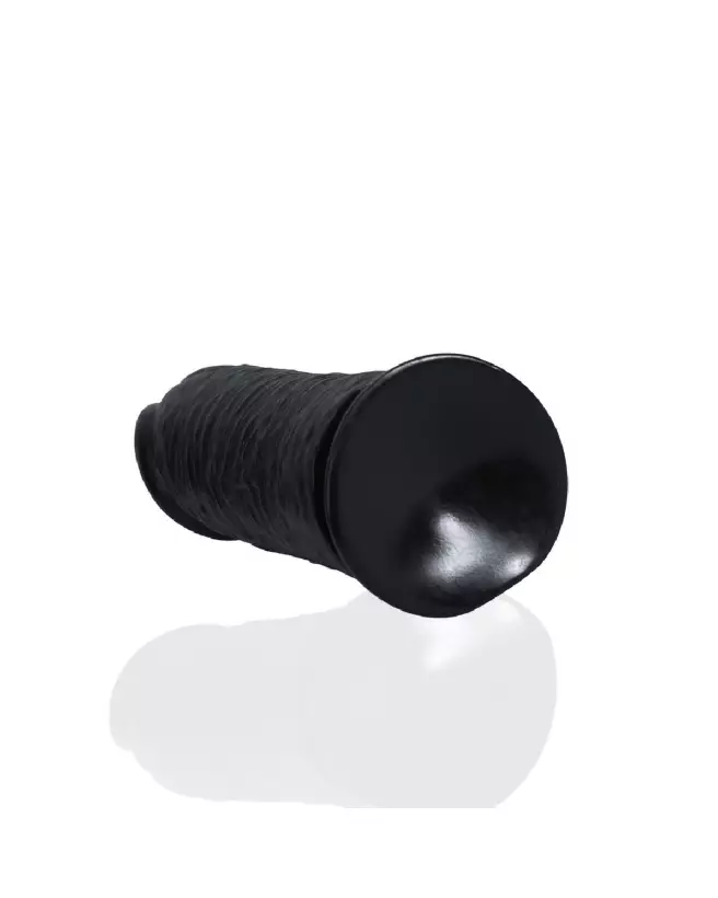 Extra Thick Straight without Balls 10 inch Black RealRock by Shots-6