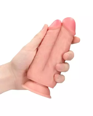 Dildo Two in One RealRock by Shots en chair, tailles 12,7 et 15,2 cm-7