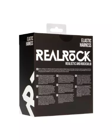 Harnais élastique RealRock by Shots pour godes ceintures, ajustable et durable-3