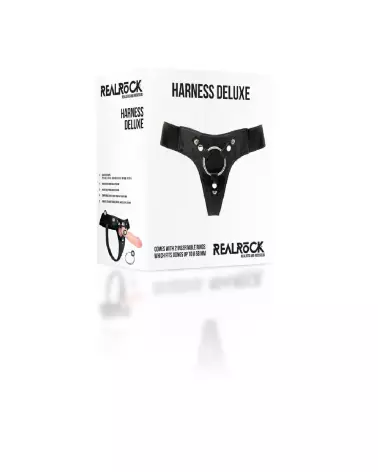 Image du Harness Deluxe RealRock by Shots, gode ceinture de qualité premium-2