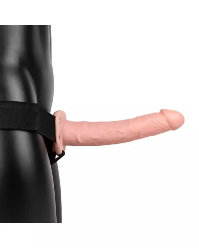 Hollow Strap-On sans Testicules 10 Inch RealRock by Shots pour Hommes-1