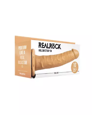 Gode Ceinture Creux RealRock by Shots pour Hommes sans Testicules-2