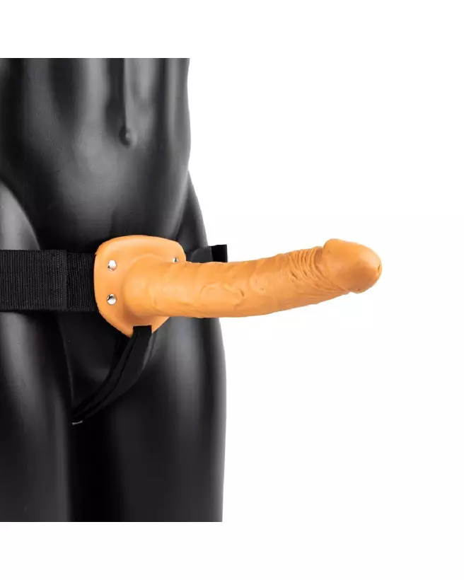 Gode Ceinture Creux RealRock by Shots pour Hommes sans Testicules-3