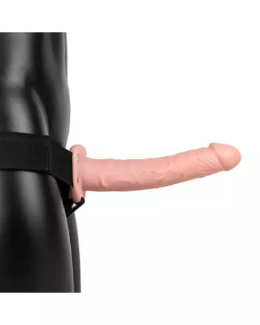 Vibrating Hollow Strap-On de RealRock by Shots, Gode Ceinture Hommes 24.5 cm-1