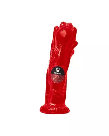 Dildo XXL Red Paw de Prowler Red en silicone rouge-2