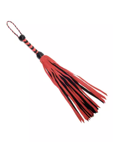 Flogger 33 Noir Rouge Prowler Red haute qualité BDSM-1