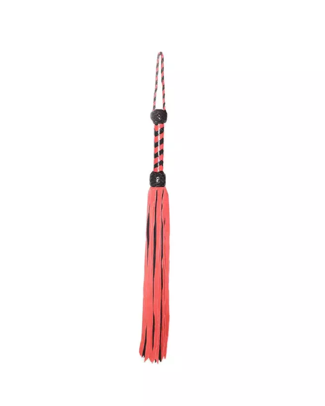 Flogger 33 Noir Rouge Prowler Red haute qualité BDSM-2