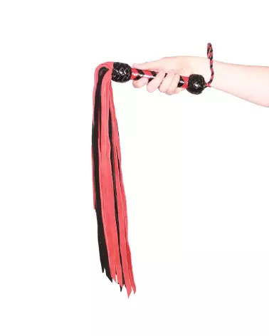 Flogger 33 Noir Rouge Prowler Red haute qualité BDSM-4