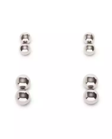 Image Magnetic Orbs 4 Pair Set Silver de Prowler Red en métal-1