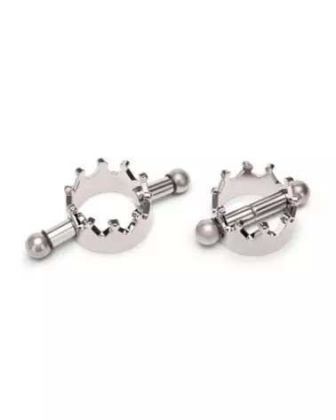 Clamps pour tétons magnétiques en métal argenté de Prowler Red-1