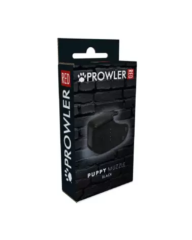 Harnais Museau Noir Prowler Red pour Pet Play-2