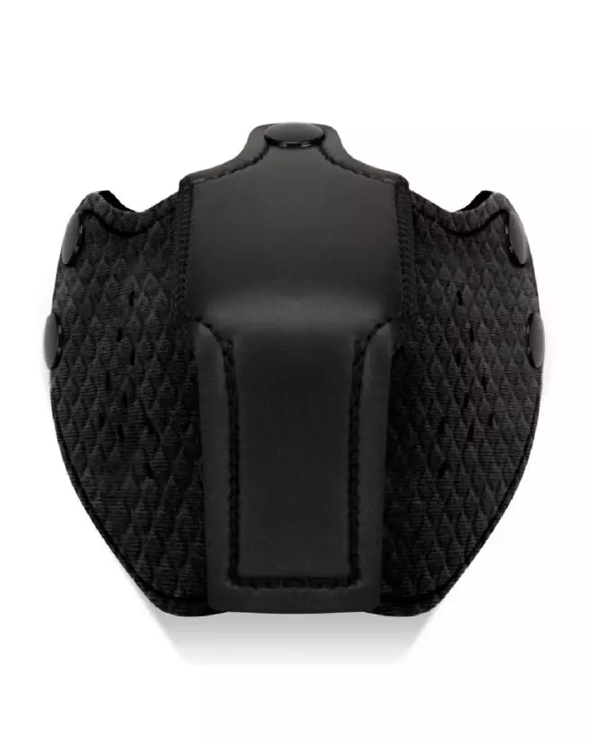 Harnais Museau Noir Prowler Red pour Pet Play-3