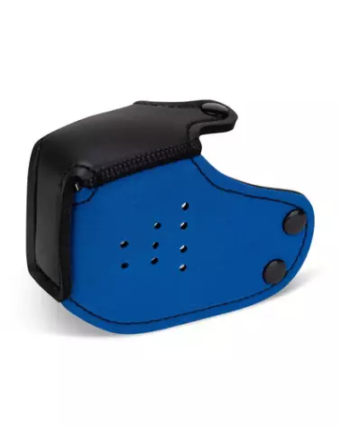 Blue Puppy Muzzle Prowler Red Comfortable Safe Pet Play Accessory-1